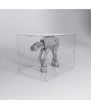 Teca 50x35 vetrinetta economica in plexiglass trasparente da montare.