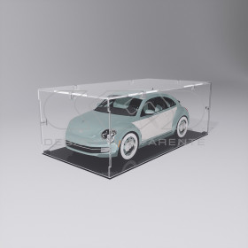 Teca 55x15 vetrinetta economica in plexiglass trasparente da montare.
