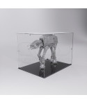 Teca 55x30 vetrinetta economica in plexiglass trasparente da montare.