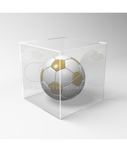 OFFERTA Teca cm 45X35H35 plexiglass trasparente per Modellismo e Lego.