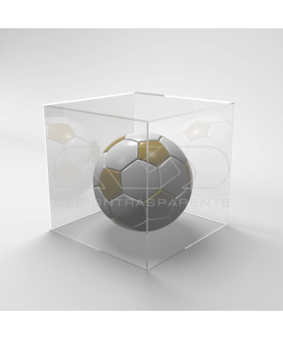 OFFERTA Teca cm 45X35H35 plexiglass trasparente per Modellismo e Lego.