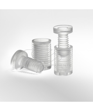 Marco de 40 cm con paneles de metacrilato y distanciadores.