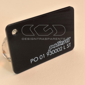 Plancha Metacrilato Negro Brillante Policril 930002 láminas a medida.