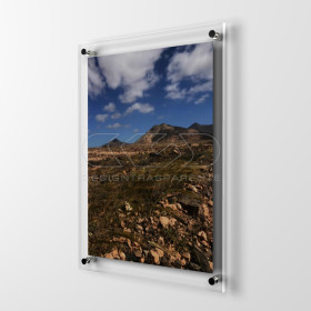 Frame cm 100 with acrylic panels large format and spacers.