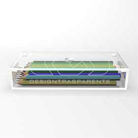 Scatola contenitore cm 15x10 in plexiglass trasparente varie altezze.