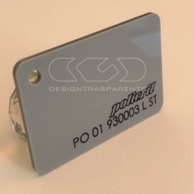 Plancha Metacrilato Gris Nautico Policril 930003 láminas a medida.