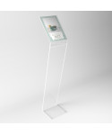Transparent plexiglass lectern for menu notice holder for A4 vertical.