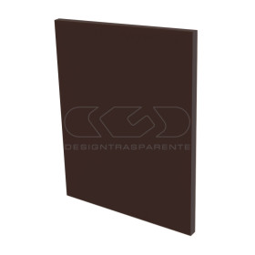 855 Dark Brown Perspex Acrylic sheets and panels cm 150x100.
