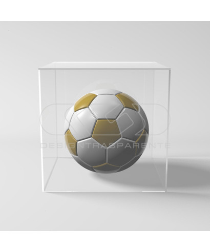 OFFERTA Teca cm 53,5x42,5h10 plexiglass trasparente per Modellismo.