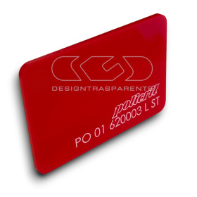 620003 Red Gloss Perspex Acrylic Sheet costumized sheets and panels.