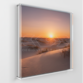 OFFERTA Tele e quadri cm30x30 box di protezione cornice in plexiglass.