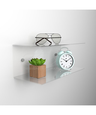 OFFERTA Comodino sospeso cm 30x20H25 mensola doppia modello a C.