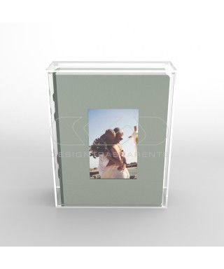 OFFERTA Teca antipolvere 40x5xh40 box portafoto per album fotografici.