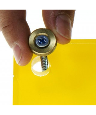 OFFERTA Mensola Cubo cm 30X30H35 in plexiglass trasparente espositore.