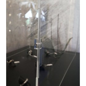 OFFERTA Teca 38x15h35 economica in plexiglass trasparente da montare.