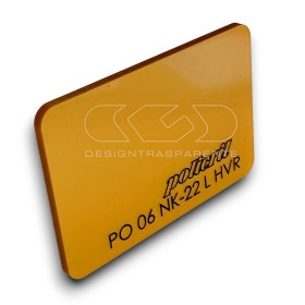 Lastra plexiglass metallizzato Oro cm 130x100.