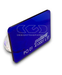 Plancha Metacrilato Azul Transparente 410001 láminas a medida.