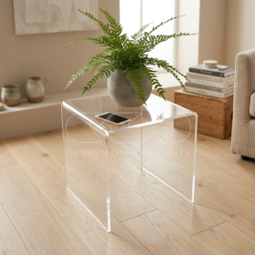 Acrylic coffee table cm 30 lucyte clear side table plexiglass.