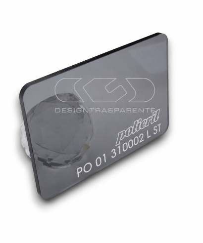 Plancha  Ahumado Gris Transparente Policril 310002 cm 150x100.