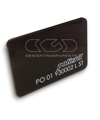 930002 Black Gloss Perspex Acrylic sheets and panels cm 150x100.