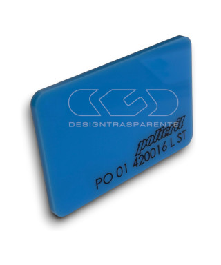 Plancha Metacrilato Azul Marino 430002  lámina panel cm 150x100.