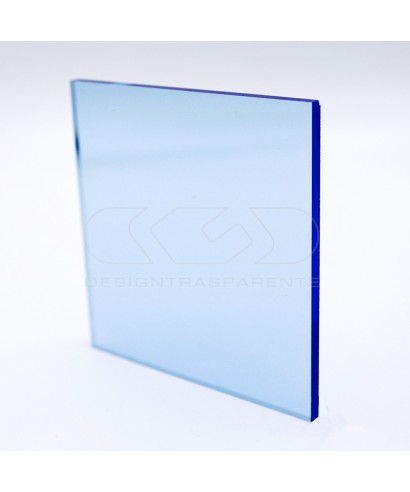 92610 Neptune Blue Fluorescent Perspex Sheet cm 100x150.