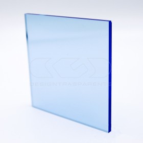Lastra plexiglass fluorescente azzurro 92610 acridite cm 100x150.