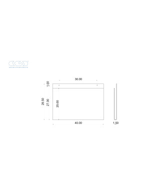 35 tasche in plexiglass trasparente 3mm su misura Uniservices.