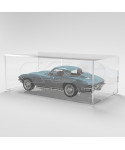 OFFERTA Teca 60x10h20 plexiglass trasparente per Modellismo e Lego.