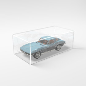 OFFERTA Teca 25x10H15 plexiglass trasparente per Modellismo e Lego.