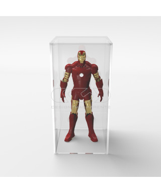 OFFERTA Teca cm 28X38H53 plexiglass trasparente per Modellismo e Lego.