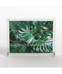 Cornice da tavolo in plexiglass trasparente grande formato L35H30.