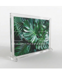 Cornice da tavolo in plexiglass trasparente grande formato L35H30.