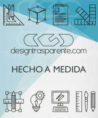 7 discos de metacrilato transparente de 5 mm según el plano Goñi.