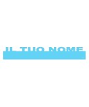 Battisedia personalizzato con nome in plexiglass