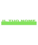 Battisedia personalizzato con nome in plexiglass
