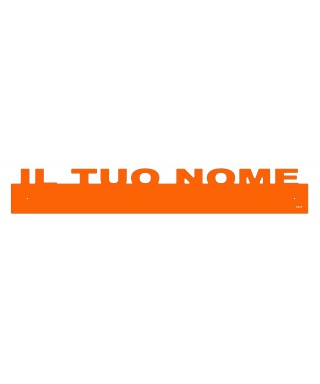 Battisedia personalizzato con nome in plexiglass