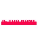 Battisedia personalizzato con nome in plexiglass