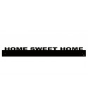 Paracolpi Home Sweet Home battisedia personalizzato in plexiglass