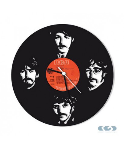 Orologio in vinile 33 giri Beatles. Idee regalo originali