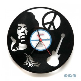 Orologio in vinile 33 giri Hendrix. Idee regalo originali
