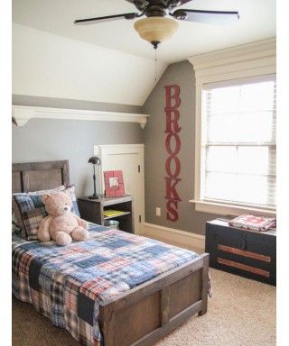 Lettera A da parete adesiva 10x10 in plexiglass colorato wall sticker