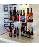 Floor cube cm 20 clear acrylic display case.