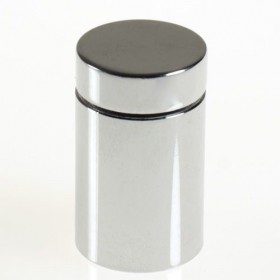 Stainless spacers for plates, signs, frames and panels.
