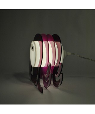 Lampada Octopus per bambini in plexiglass colorato