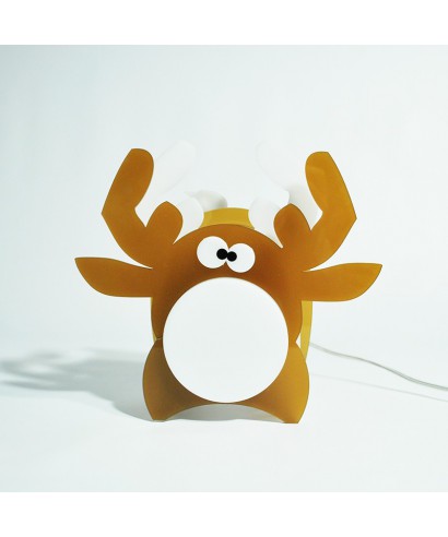 Lampada Elk per bambini in plexiglass colorato