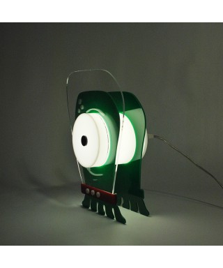 Lampada Alien per bambini in plexiglass colorato