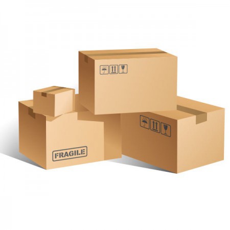 Boxes for packaging, shipping and removals
