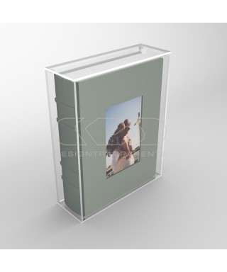 Display cases for photo albums